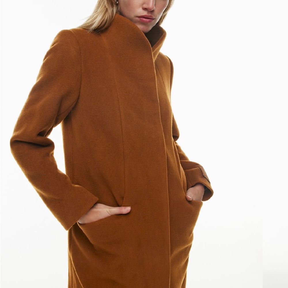 Aritzia Wilfred Wool Cocoon coat